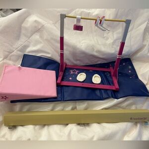 American Girl Doll Gymnastics set